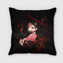 Подушка квадратная Nezuko Demon Slayer art