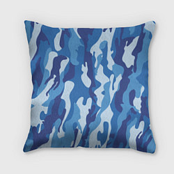 Подушка квадратная Blue military