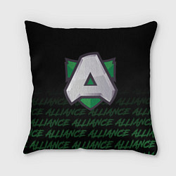 Подушка квадратная Alliance art, цвет: 3D-принт