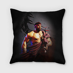 Подушка квадратная Street Fighter: Ryu