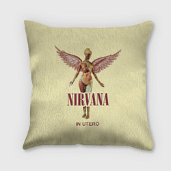 Подушка квадратная Nirvana - In utero