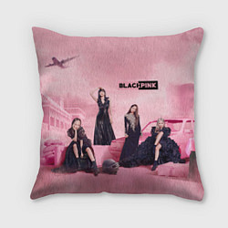 Подушка квадратная Blackpink poster