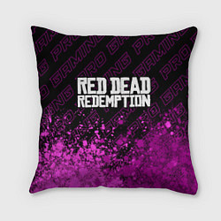 Подушка квадратная Red Dead Redemption pro gaming: символ сверху
