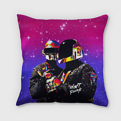 Подушка квадратная Daft Punk Discovery, цвет: 3D-принт