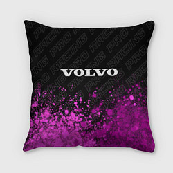 Подушка квадратная Volvo pro racing: символ сверху