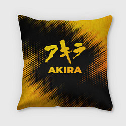 Подушка квадратная Akira - gold gradient