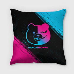 Подушка квадратная Danganronpa - neon gradient