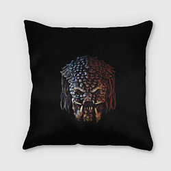 Подушка квадратная Predator - skull