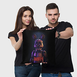 Подушка квадратная Five Nights at Freddys Bonnie, цвет: 3D-принт — фото 2