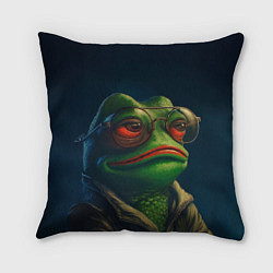 Подушка квадратная Pepe frog