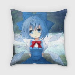 Подушка квадратная Touhou Project Cirno Тируно 9, цвет: 3D-принт