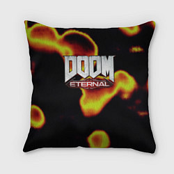 Подушка квадратная Doom eternal mars, цвет: 3D-принт