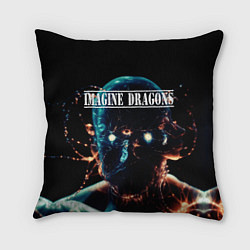 Подушка квадратная Imagine Dragons рок группа, цвет: 3D-принт