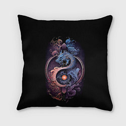Подушка квадратная Мифический дракон, цвет: 3D-принт