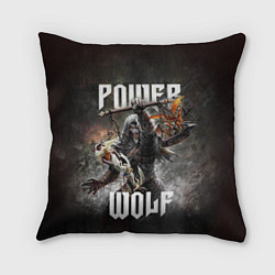 Подушка квадратная Powerwolf: werewolf