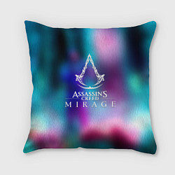 Подушка квадратная Ассасин крид мираж, цвет: 3D-принт