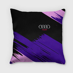 Подушка квадратная Audi stripes