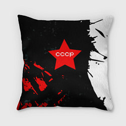 Подушка квадратная Звезда символ СССР