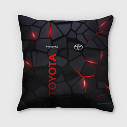 Подушка квадратная Toyota - плиты с эффектом свечения