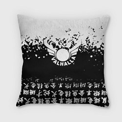 Подушка квадратная Токийские мстители аниме black-white, цвет: 3D-принт