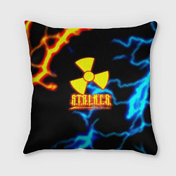 Подушка квадратная Stalker storm, цвет: 3D-принт