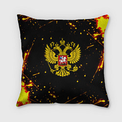 Подушка квадратная СССР жёлтые краски
