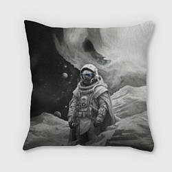 Подушка квадратная Космической путешественник, цвет: 3D-принт