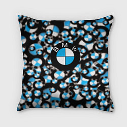 Подушка квадратная BMW sportlogo, цвет: 3D-принт