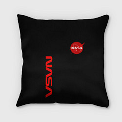 Подушка квадратная NASA космос, цвет: 3D-принт