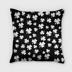 Подушка квадратная Black clover pattern anime, цвет: 3D-принт