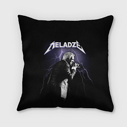 Подушка квадратная Meladze - Metallica, цвет: 3D-принт