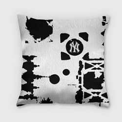 Подушка квадратная New York yankees - baseball team pattern