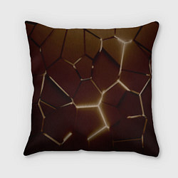 Подушка квадратная Ретро плиты разломы прошлого