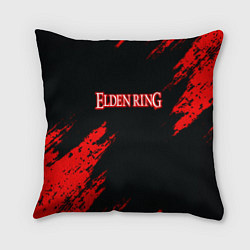 Подушка квадратная Elden ring краски текстура