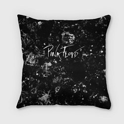 Подушка квадратная Pink Floyd black ice