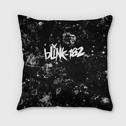 Подушка квадратная Blink 182 black ice