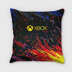 Подушка квадратная Xbox краски текстура