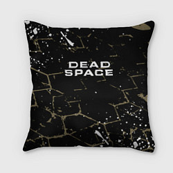 Подушка квадратная Dead space текстура, цвет: 3D-принт