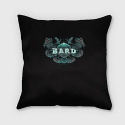 Подушка квадратная Bard - Dnd, цвет: 3D-принт