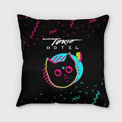 Подушка квадратная Tokio Hotel - rock star cat