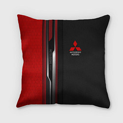 Подушка квадратная Mitsubishi - carbon style