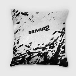 Подушка квадратная Driver 2 краски