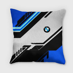Подушка квадратная BMW спортивная геометрия