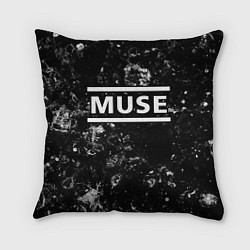 Подушка квадратная Muse black ice