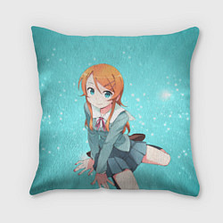 Подушка квадратная Кирино Косака из OreImo, цвет: 3D-принт