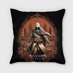 Подушка квадратная Assassins creed город в песках