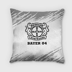 Подушка квадратная Bayer 04 sport на светлом фоне