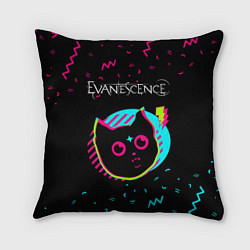 Подушка квадратная Evanescence - rock star cat