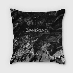 Подушка квадратная Evanescence black graphite