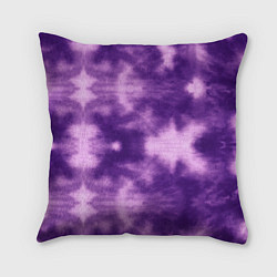 Подушка квадратная Фиолетовый тайдай